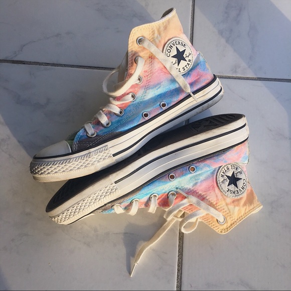 limited edition sunset converse - Picture 2 of 4